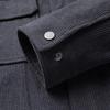 JOW Men's Corduroy Multi-Pocket Workwear Jacket