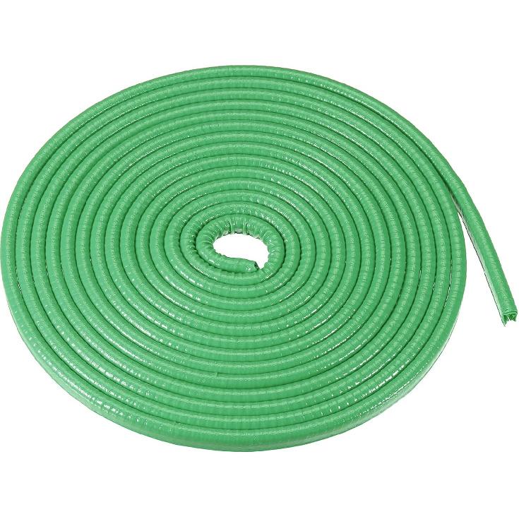 

Car Door Edge Guard, 16.4ft U Shape Rubber Edge Trim Seal Strip Protector Universal for Car Truck ATV Boat Multifunctional No Glue PVC Iron Green зелёный