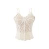 Women's Lace Camisole with Chest Pads - 2025 Slim-Fit, Versatile Base Layer, Wear as Outer or Inner Top
