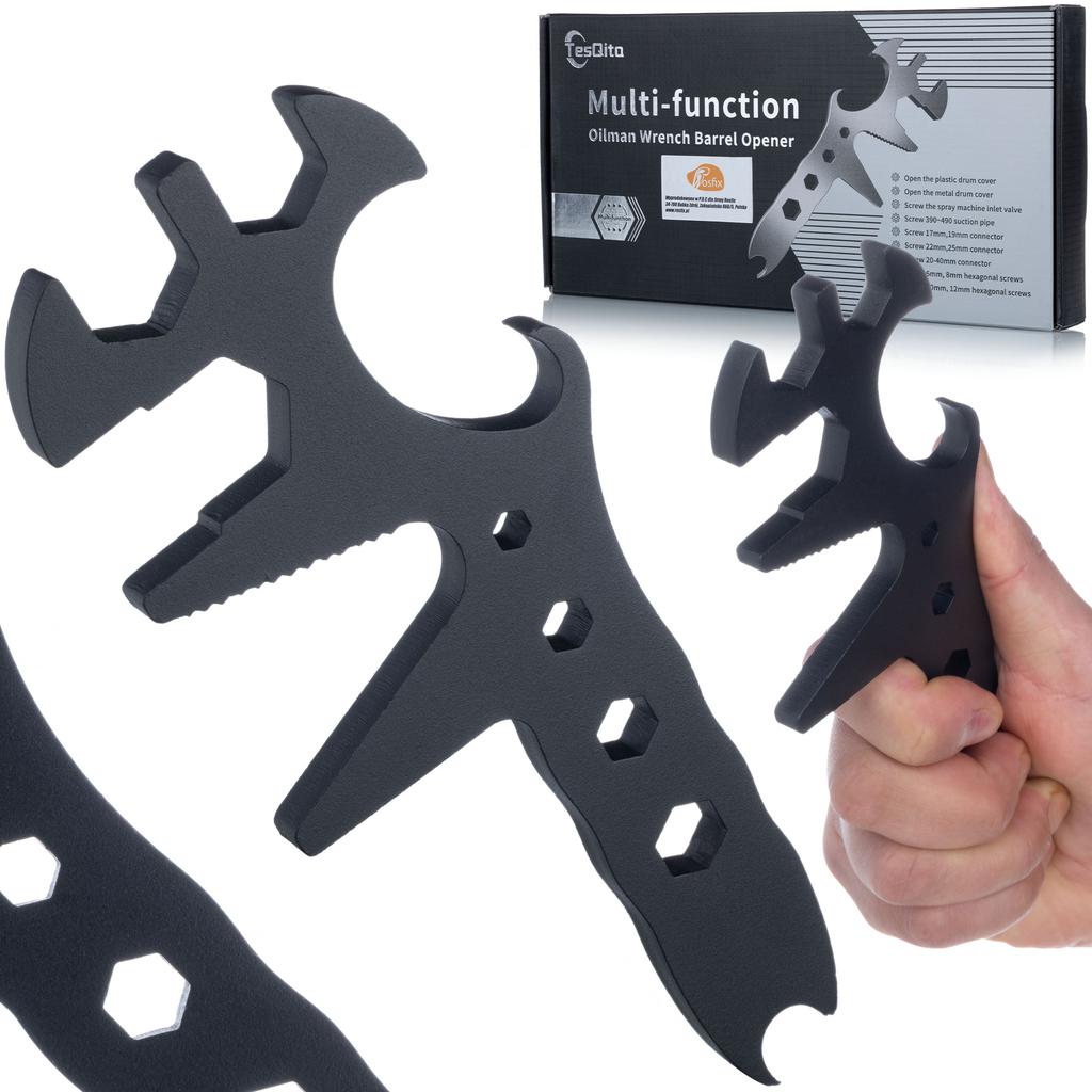 Rosfix Multifunctional Wrench for Paint Sprayer (Assembly of Nozzle, Cover, Hose, Paint Opening)