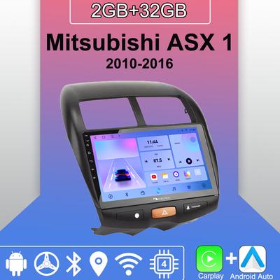 Autoradio Android Carplay pentru Mitsubishi ASX 1 2010-2016 Player Multimedia Unitate Principală Navigare GPS Stereo BT WIFI 2+32GB