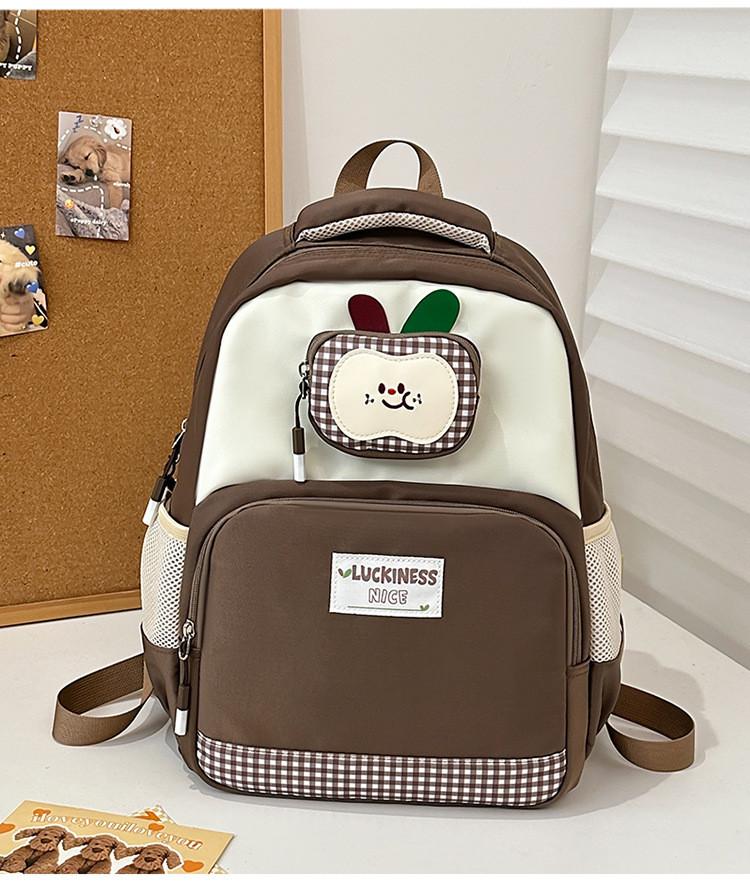 Cute Spacious And Cartoon Backpack For Students With Ergonomic Shoulder Straps Ideal For School And Everyday Use