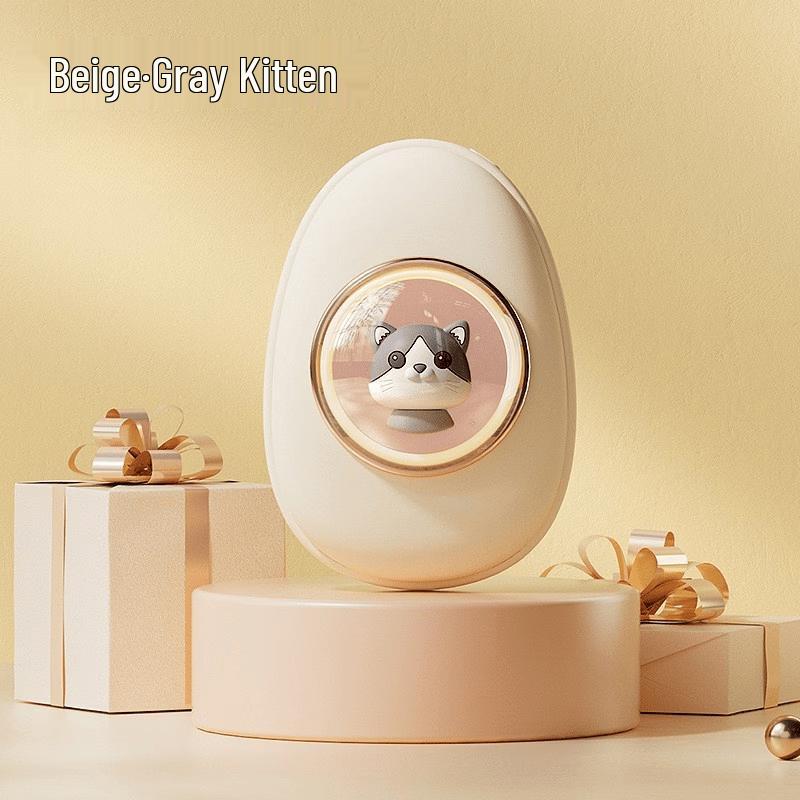 ZISIZ Kitty Rechargeable Hand Warmer & Night Light