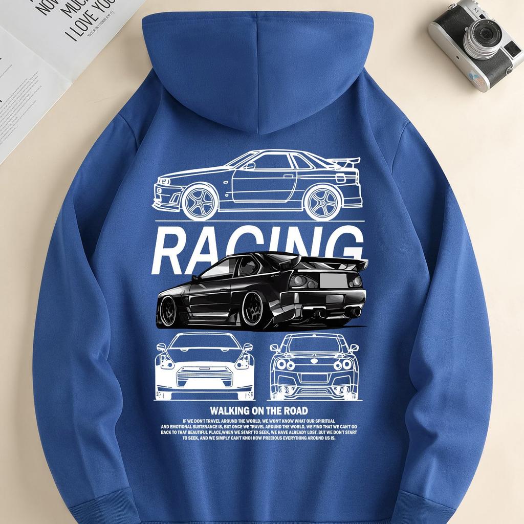 2025 Neuer Stil Herren- und Damen-Klassisches Trendiges Kapuzensweatshirt für Herbst und Winter, Lässiges Design, Sportliches Shirt