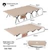 Ultra-Lightweight Folding Aluminum Camping Bed – Extra Wide for Tents & Outdoor Adventures