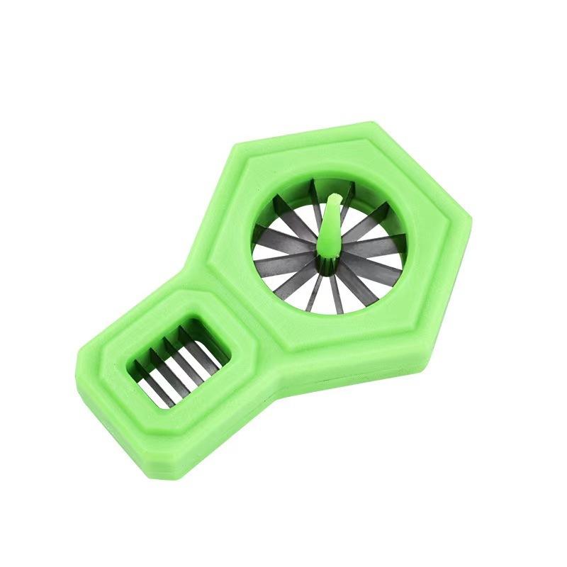 Scallion Cutter Stainless Steel Plum Blossom Scallion Cutter Household Quick Scallion Wire Drawing Tool Kitchen Gadgets