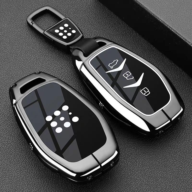 Seres 3 Blue Electric E5 Key Case 25/26 Model E5plus Glory Edition Car Buckle Shell