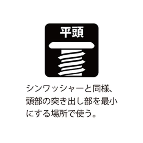 Daidohant YAIBA (Blade) Stainless Steel Drill Screws, Flat Head, (D: Diameter) 4 X (L1: Neck Length) 16mm (D: Head Diameter) 8.8mm, Pack of 50, Steel