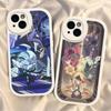 Mobile Game C-Cookie Run Kingdom Phone Case For IPhone 16 15 14 13 12 11 Pro Max Plus Soft Leather Cover