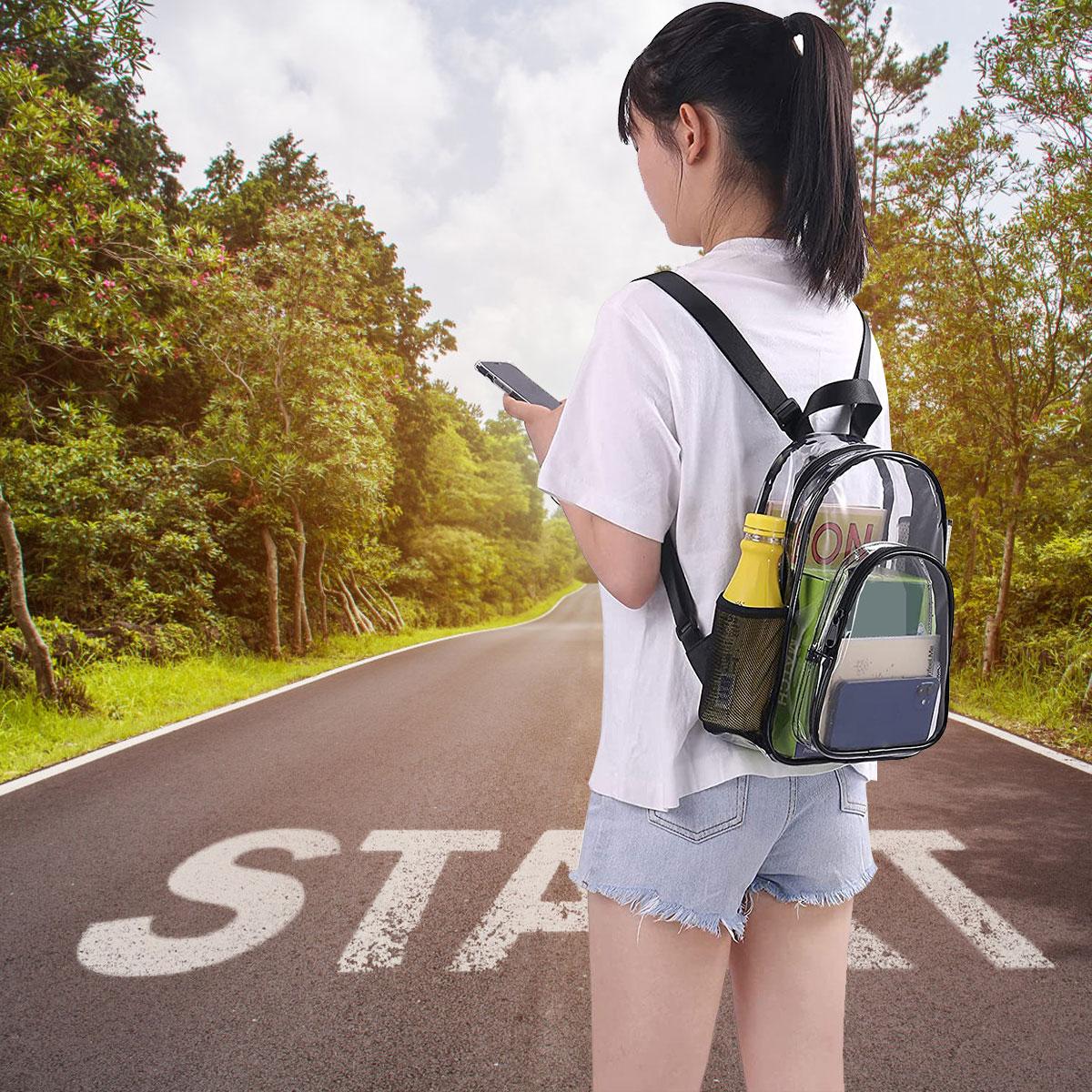 Прозрачный рюкзак — фото 7