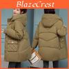 Jacket Women Winter New 2023 Warm Thicken Cotton Padded Jacket Women Long Parkas Coat Fashion Plus Size Bread Coat Women Outwear