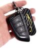 For TOYOTA SUPRA MK5 A90 -2023 Real Carbon Fiber Car Keychain Decoration Plate Trim Car