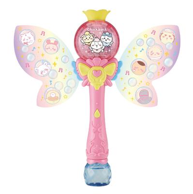 JOYPALETTE Chiikawa Fluffy and Sparkling Melody Chiikawa Flapping Bubble Stick