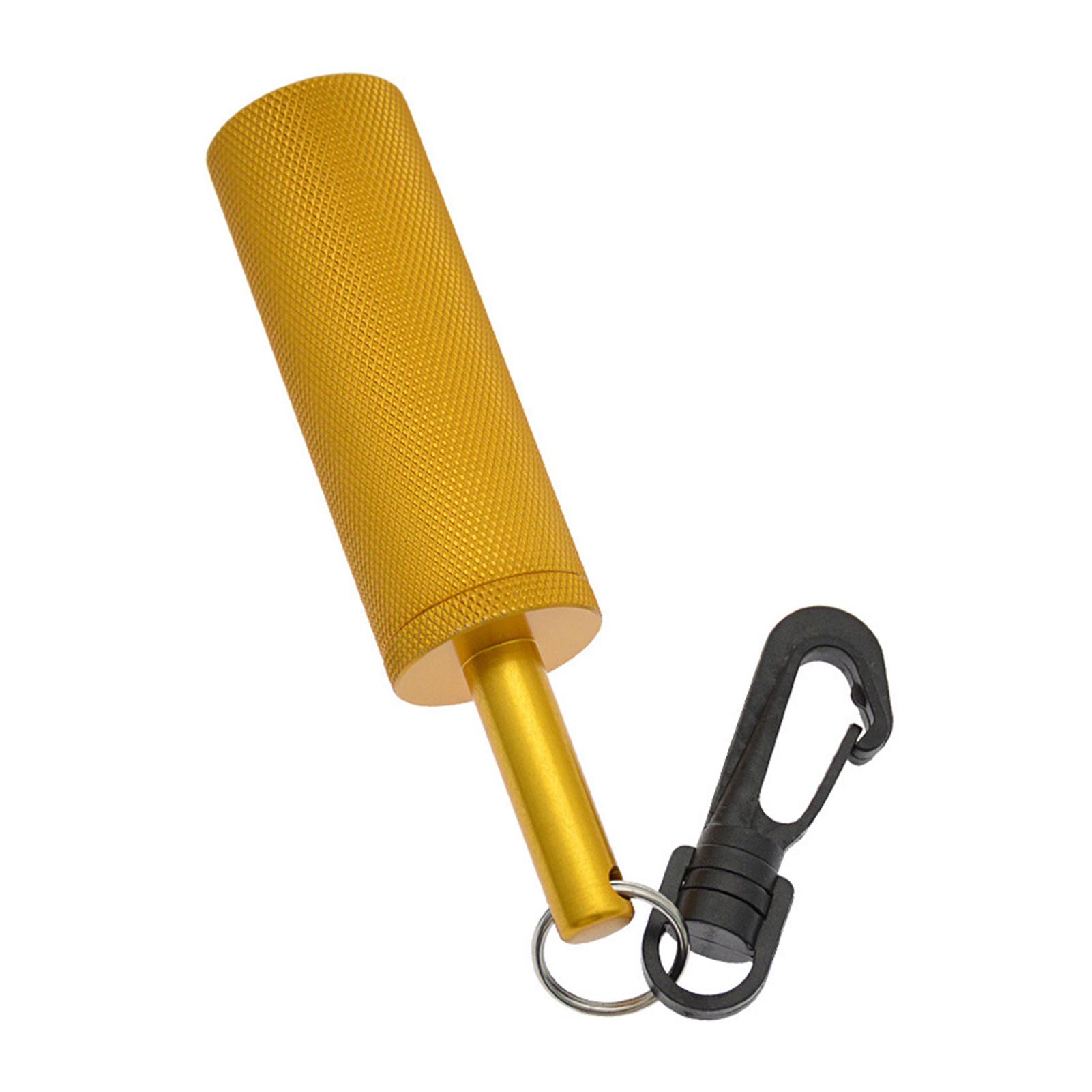 

Акваланг трещотка палка алюминиевый сплав подводный шейкер подводное устройство связи с зажимом золотой