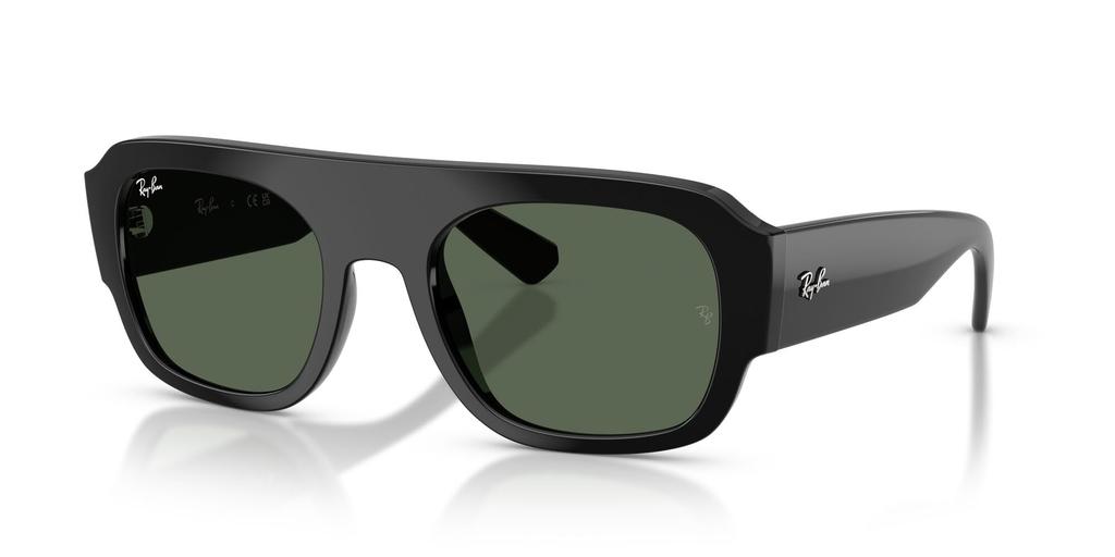sunglasses 0RB2218 BLACK DARK GREEN 55mm Ray-Ban