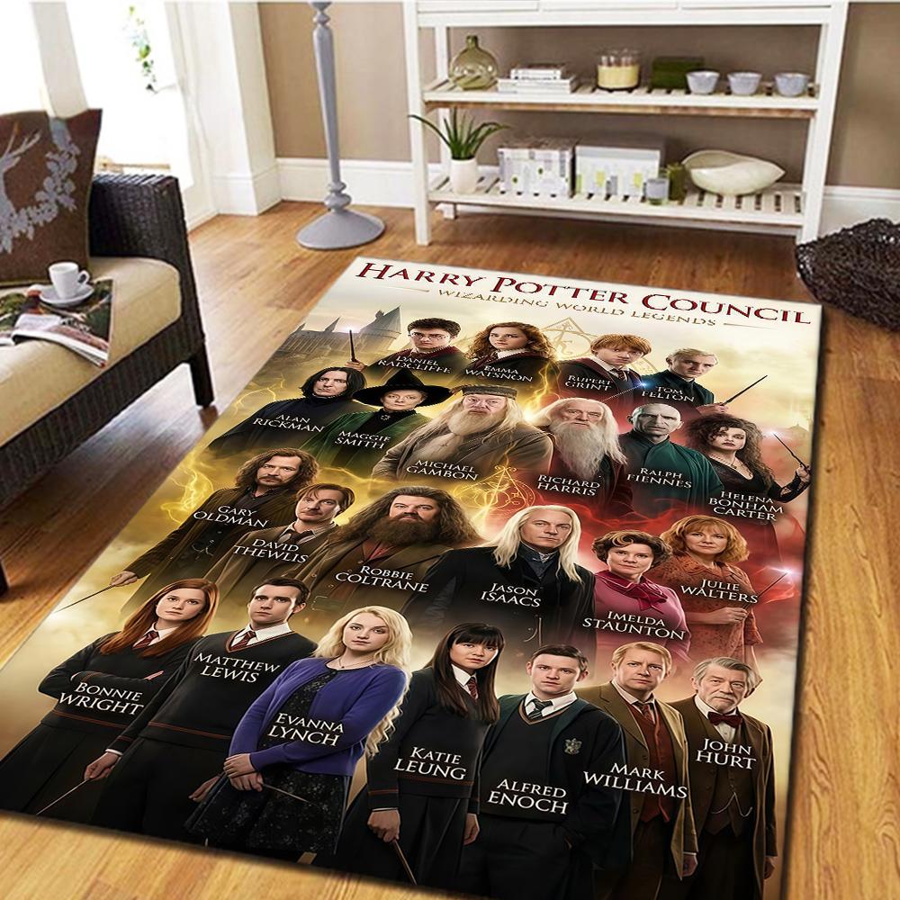 

Harry Potter Digital Printed Carpet, Home Decor Movie Mat, Bedroom Floor Rug, Living Room Play Mat -HYQ15 60x90cm