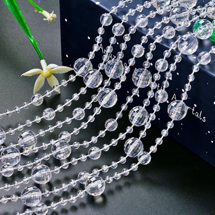 Acrylic Bead Chain Wedding Aisle & Hall Decoration Curtain Ornament