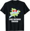 Lake Ontario Sonsuza Kadar Komik Anti Lake Amerika Tişörtü
