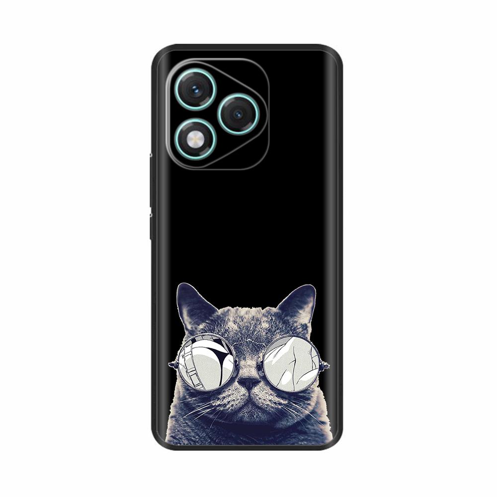 Honor 400 Lite Hülle, Luxus-Handyhülle für Honor 400 Lite, Stoßfeste Schutzhülle aus weichem Silikon, Rückseite
