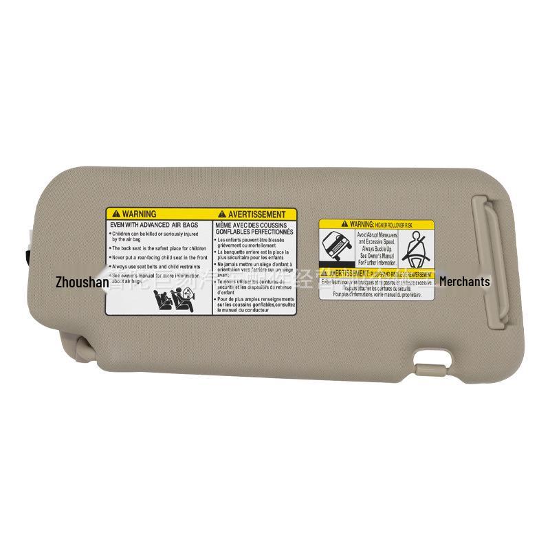 Beige Left Sun Visor for 2009-2014 Nissan Murano 96401-1AA1B