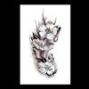 5 Sheets of Waterproof Temporary Fake Tattoo Stickers for Ladies Color Sketch Tattoo Stickers Plum Blossom DIY Decals