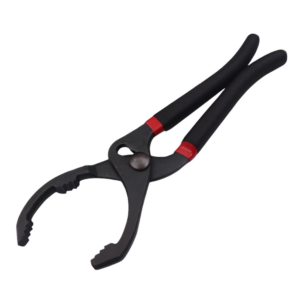 10/12 Inch Car Adjustable Oil Filter Wrench Oil Filter Pliers Clamp Type Wrench Filter Element Wrench Adjustable Hand Tools 10 Inch