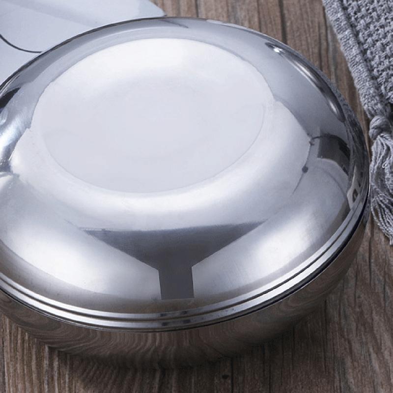 Stainless Steel Ashtray with Lid Detachable Outdoor Cigarettes Tray Holder for Home Bedroom Office Tabletop Decoration Gift