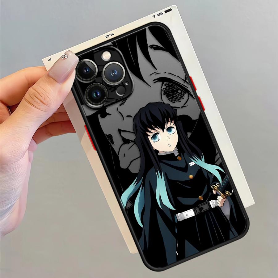 

Горячий Аниме Клинок Рассекающий Демонов Чехол для iPhone 17 Pro Max 12 Air 15 16 Plus 11 14 XS XR 13 Mini 7 8 SE Funda Задняя Крышка Телефона iPhone 13