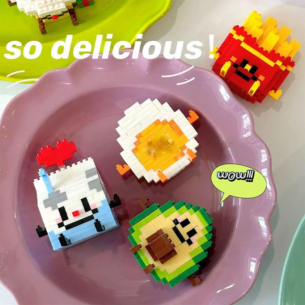 DIY 3D Model Bricks ABS Plastic Puzzle Assembly Toy Creative Assembling Toys  Gift