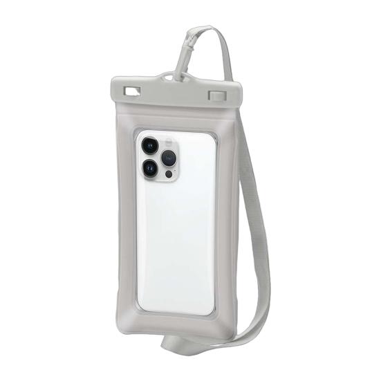 

Waterproof Cell Phone Pouch Underwater Cell Phone Dry Bag Case Lanyard Water Proof Beach Swimming Kayaking Boating Clear Phone Holder Protector серый