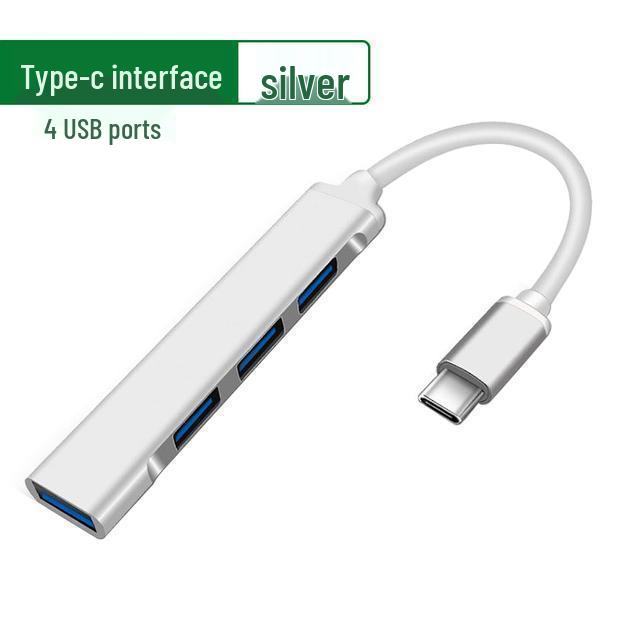 USB 3.0 High-Speed Multifunctional Type-C Dock - 4-Port Laptop Expander
