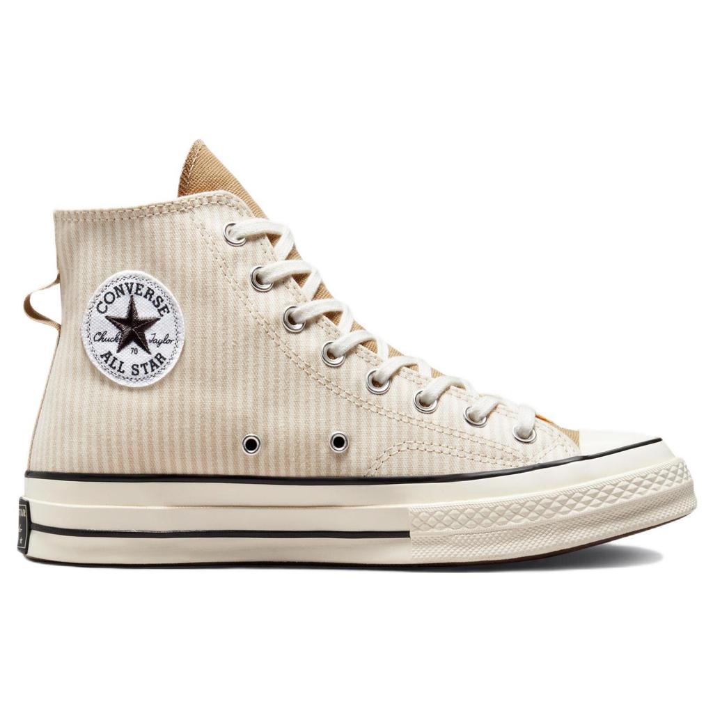 Converse נעלי סניקרס קאמפר טיילור אול סטאר 70 היי "פסים מעץ חול מדבר" A00473C