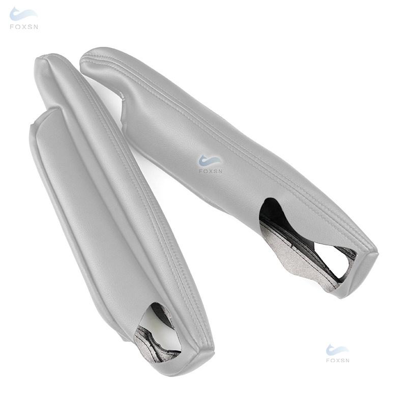 For Land Rover Freelander 2 2007 - 2015 Car Microfiber Leather Driver & Passenger Side Seat Armrest Handle Cover Protection Trim