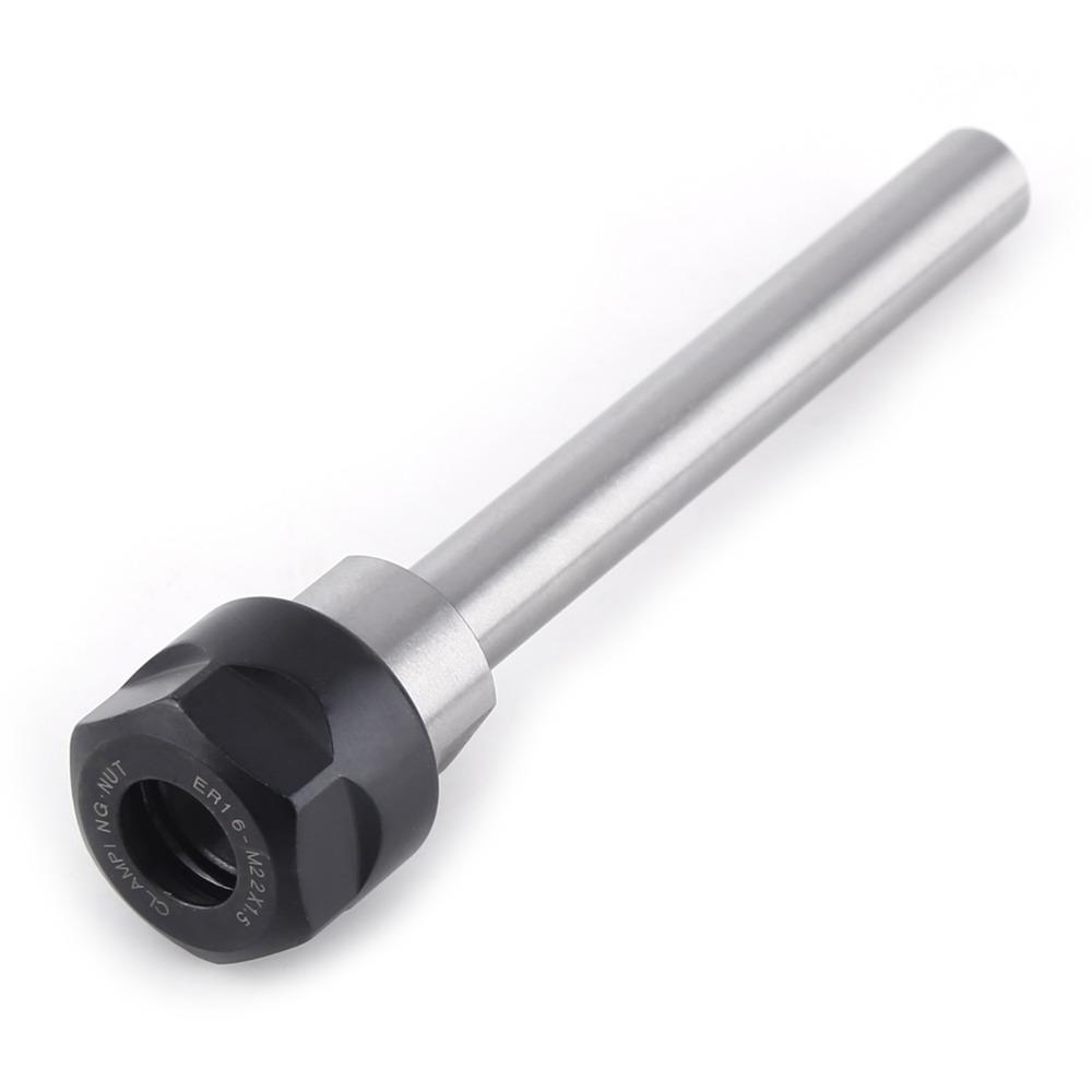 12mm Rod Diameter Straight Shank Tool Holder C12-ER16-100L ER16 Collet Chuck  Extension Rod