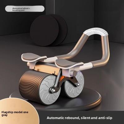 Elbow Support Plank Ab Wheel Automatic Rebound Abdominal Muscle Wheel Fat Burning Belly Slimming Tool Home Fitness Equipment