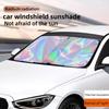 Car sunshade Small window sunshade with sun protection and heat insulation for car front windshield sunshade parking