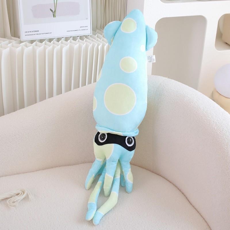 Cartoon Plush Squid Octopus Stuffed Animal Doll Children Birthday Pillow Gifts