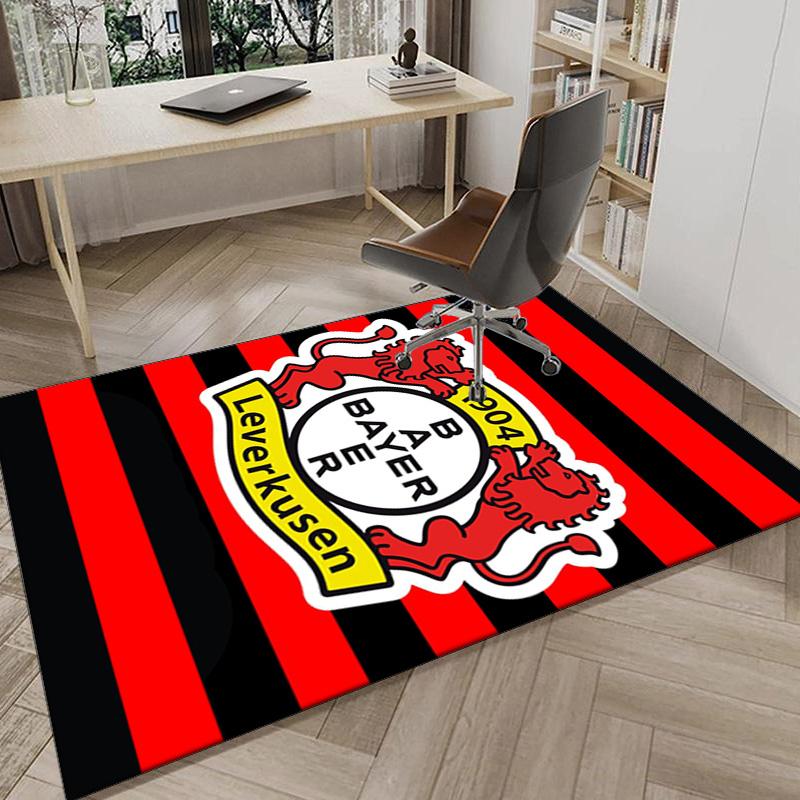 Football Club Emblem lion Carpet, Chair Rug,Rug for Office Bedroom living rooms, Doormat decor Fan Gift Christmas Gift