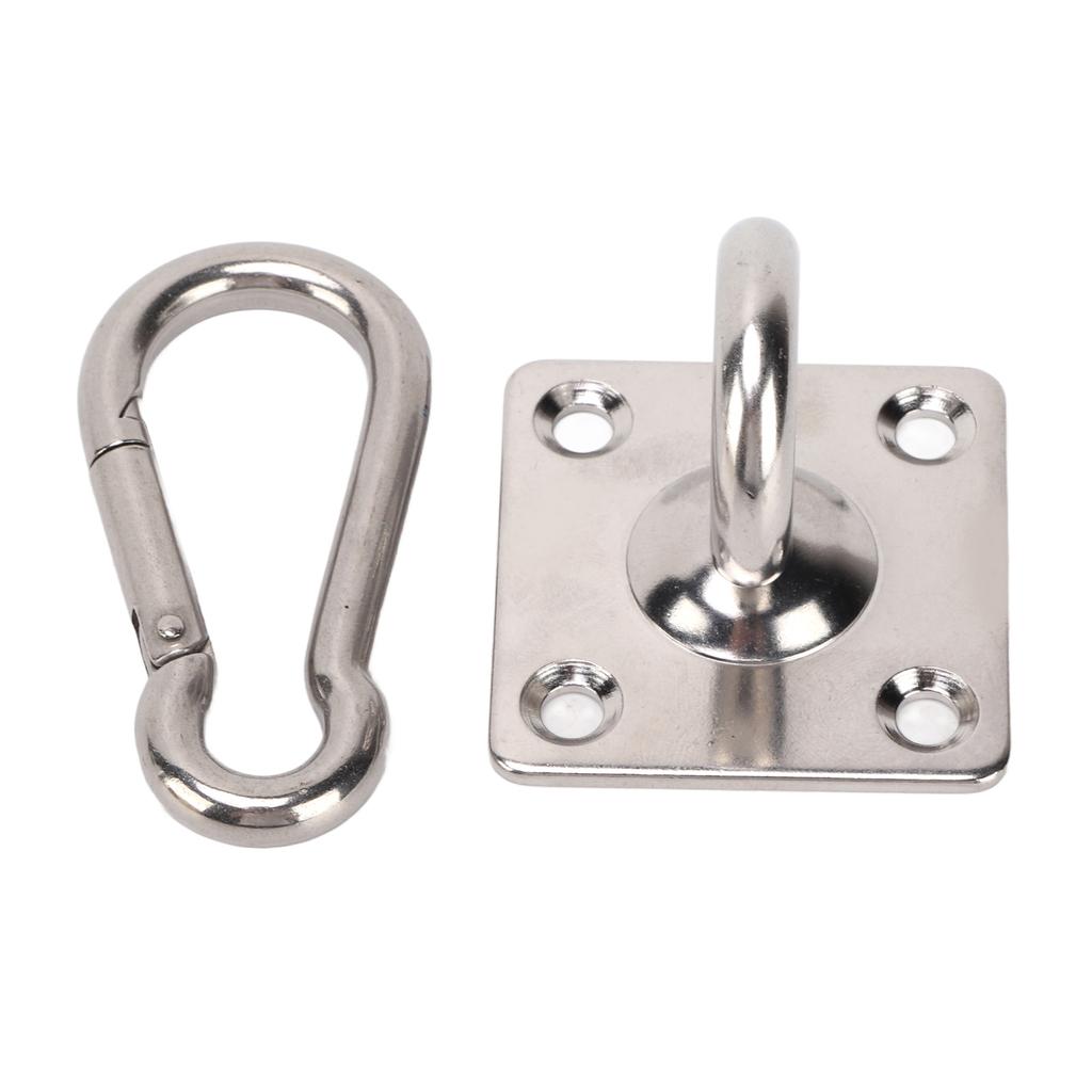 Suspended Ceiling Wall Mount U Shaped Hooks Heavy Duty Hammock Hook Metal Base for Swing