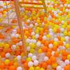 100Pcs Ball Pit Balls Thickened Eco-friendly Smooth Reusable Bite-resistant Hand-on Ability