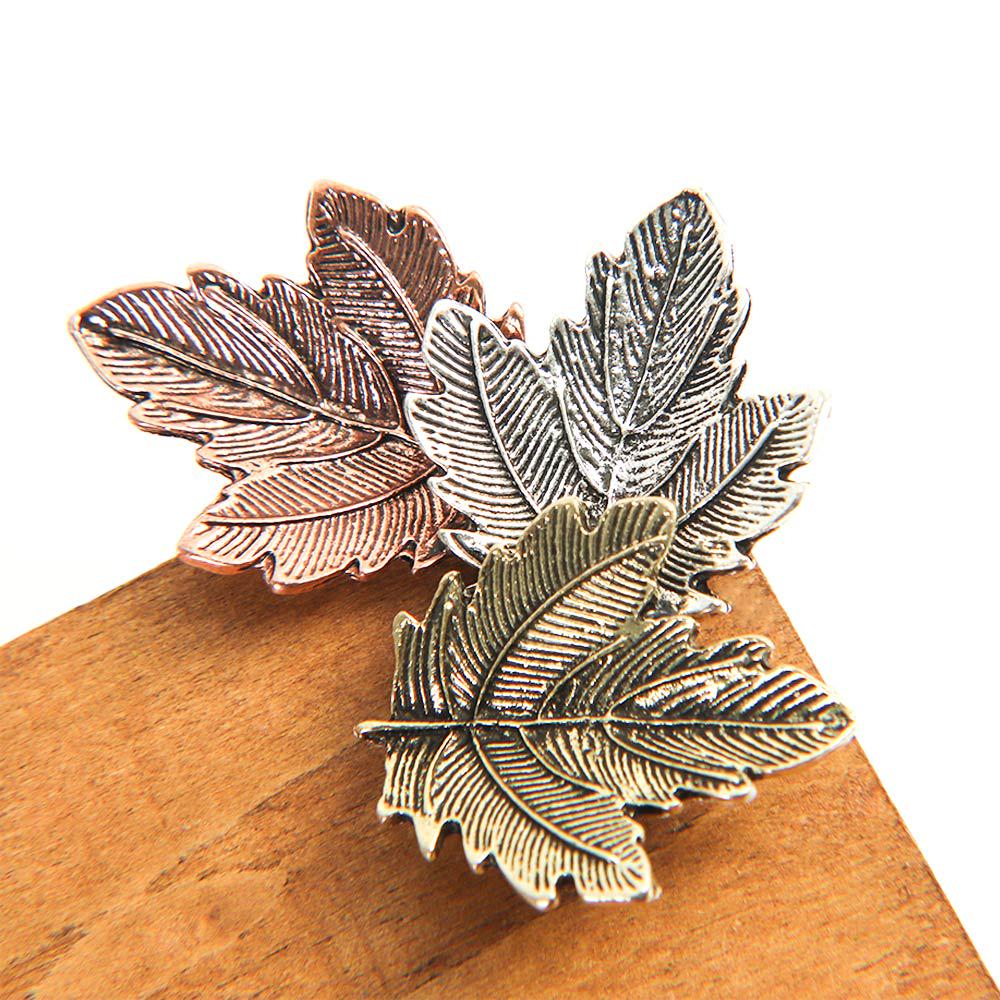 Vintage Maple Leaf Broschen Metall Frauen Mädchen Charme Exquisite Kragen Revers Brosche Pins Mode Schmuck Party Bekleidungs ​​Zubehör