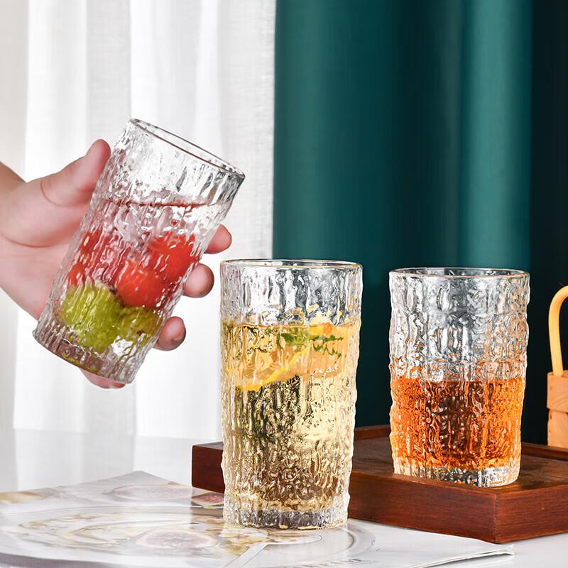 280ml Glass Beverage Tumblers (4-Pack)