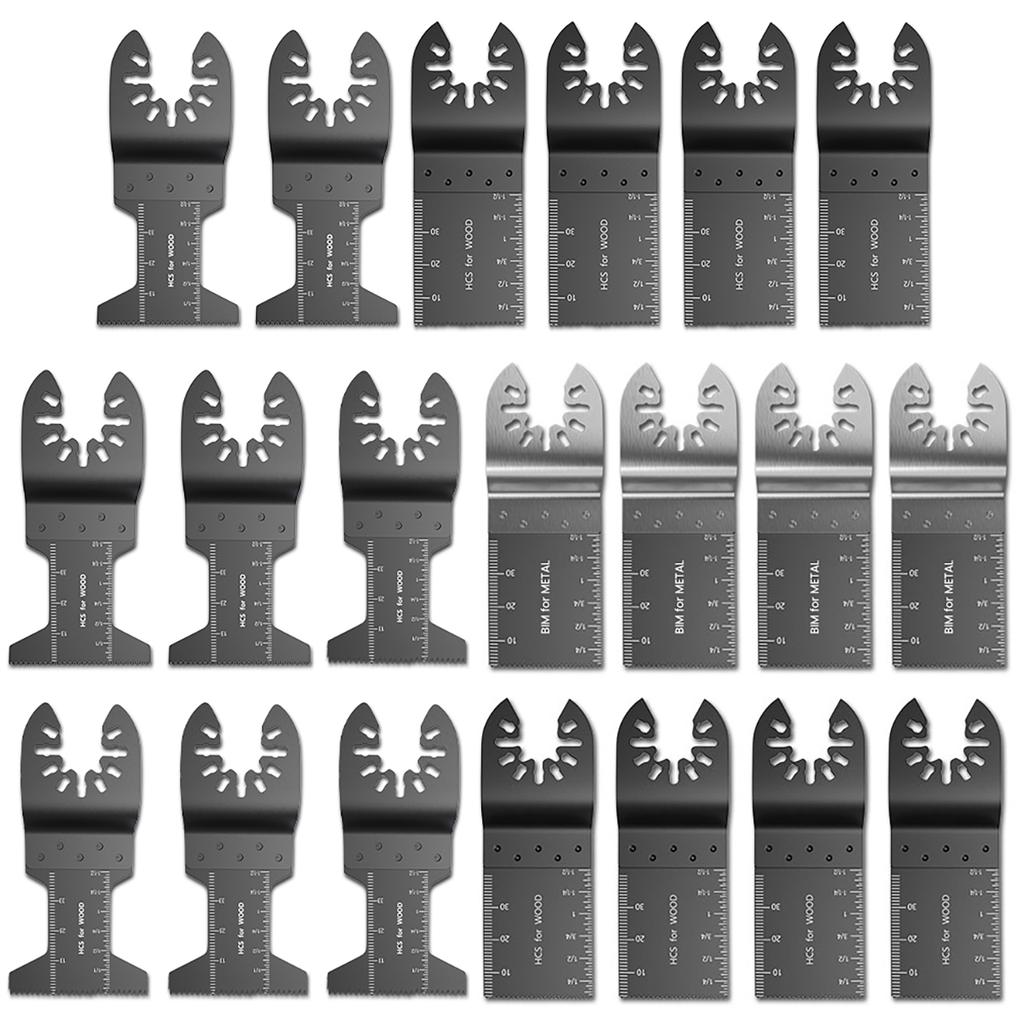 20-100Pcs Multi-Function Oscillating Blade Renovator Saw Blades Multi Power Tools Accessories Precision Universal Cutter Blade