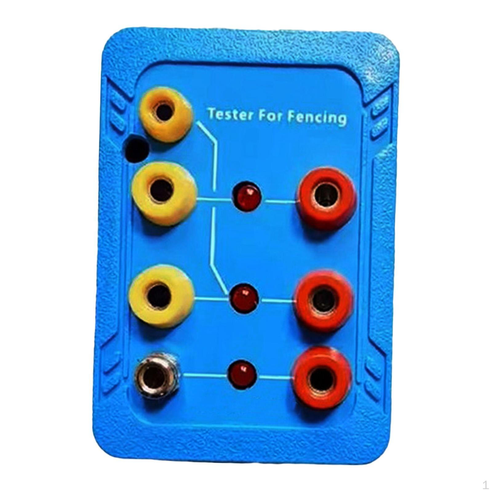 Fencing Suit Conductive Tester,Sword Professional Repair for Foil Epee Outfit Hand Wire Practice