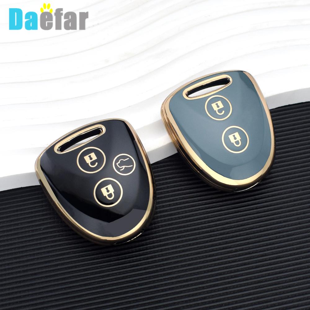 For TOYOTA Daihatsu Xenia PERODUA Alza Myvi Axia Grand New Avanza 2 3 Button TPU Car Key Cover Case Remote Key