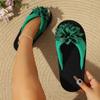 Damen Winter Flip-Flop Hausschuhe, Warme Plattform-Hausschuhe mit Fleece-Futter und 3D-Blume in Rosa, Rutschfest für Innen und Außen, Kaltwetter Hausschuhe