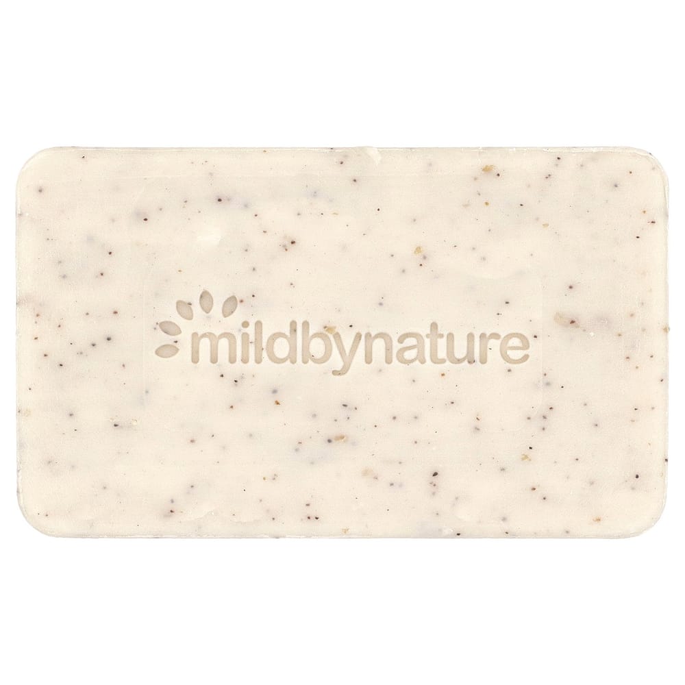 iHerb Mild By Nature Exfoliating Bar Soap with Marula & Tamanu Oils + Shea Butter, Unscented, 141g (5oz)