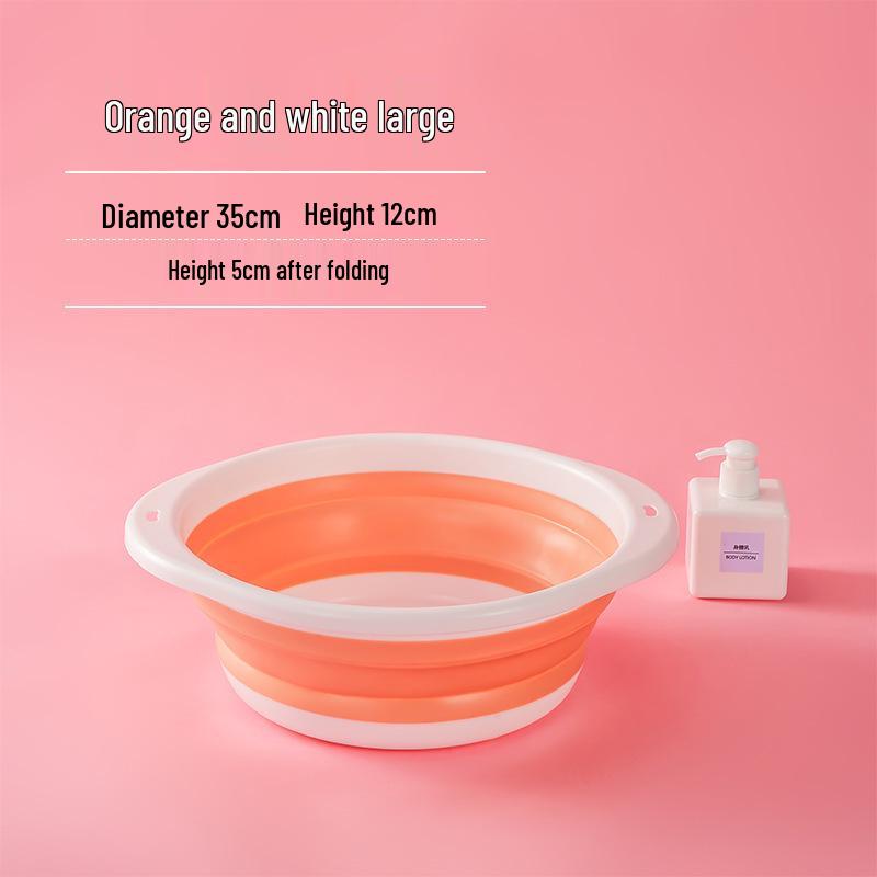 Portable Folding Baby & Household Washbasin for Travel and Dorms