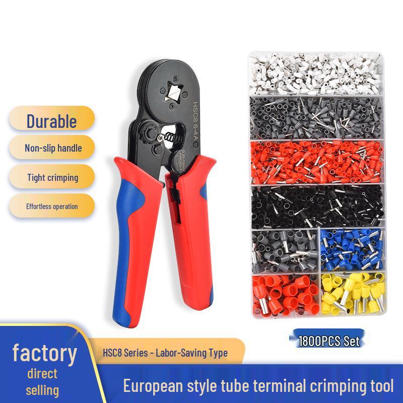 VE/EN/TE Pre-insulated Terminal Crimping Pliers & Pin Wiring Kit