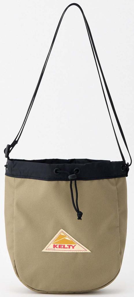 Kelty Outdoor Shoulder Bag ES KINCHAKU SHOULDER 23cm X 20cm X 7cm Tan 3259270826
